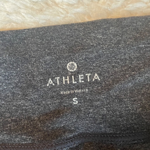 Athlete Fusion Yoga Flare Wide Leg Pants, Heather Gray, Small - Picture 2 of 3